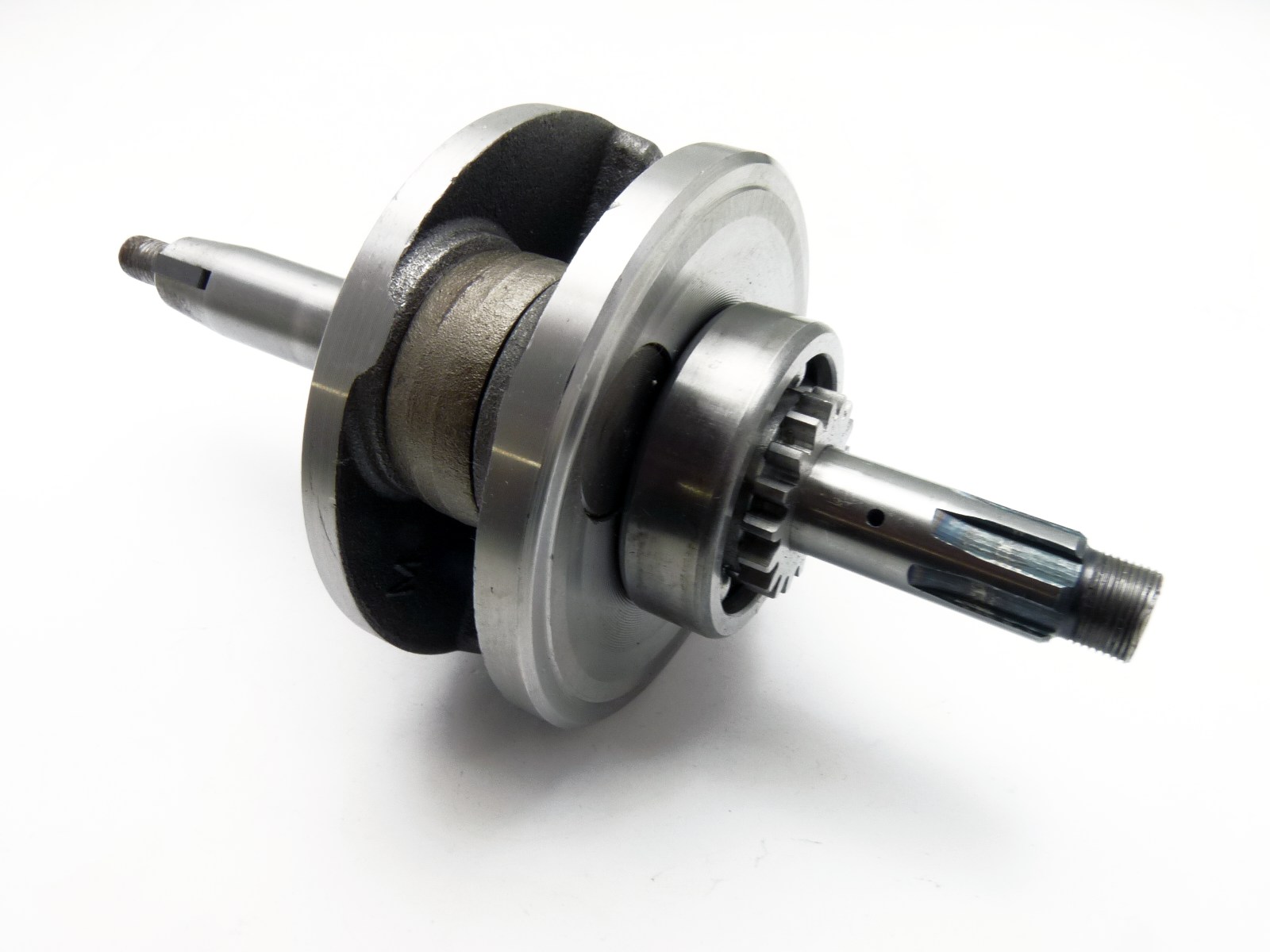 kompletní klika s ojnicí a ložisky pro motor Stomp GN 120