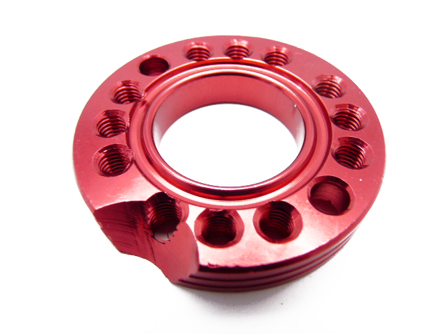 pitbike CNC směrová podložka příruby karburátoru 28 mm, Stomp, DemonX, WPB