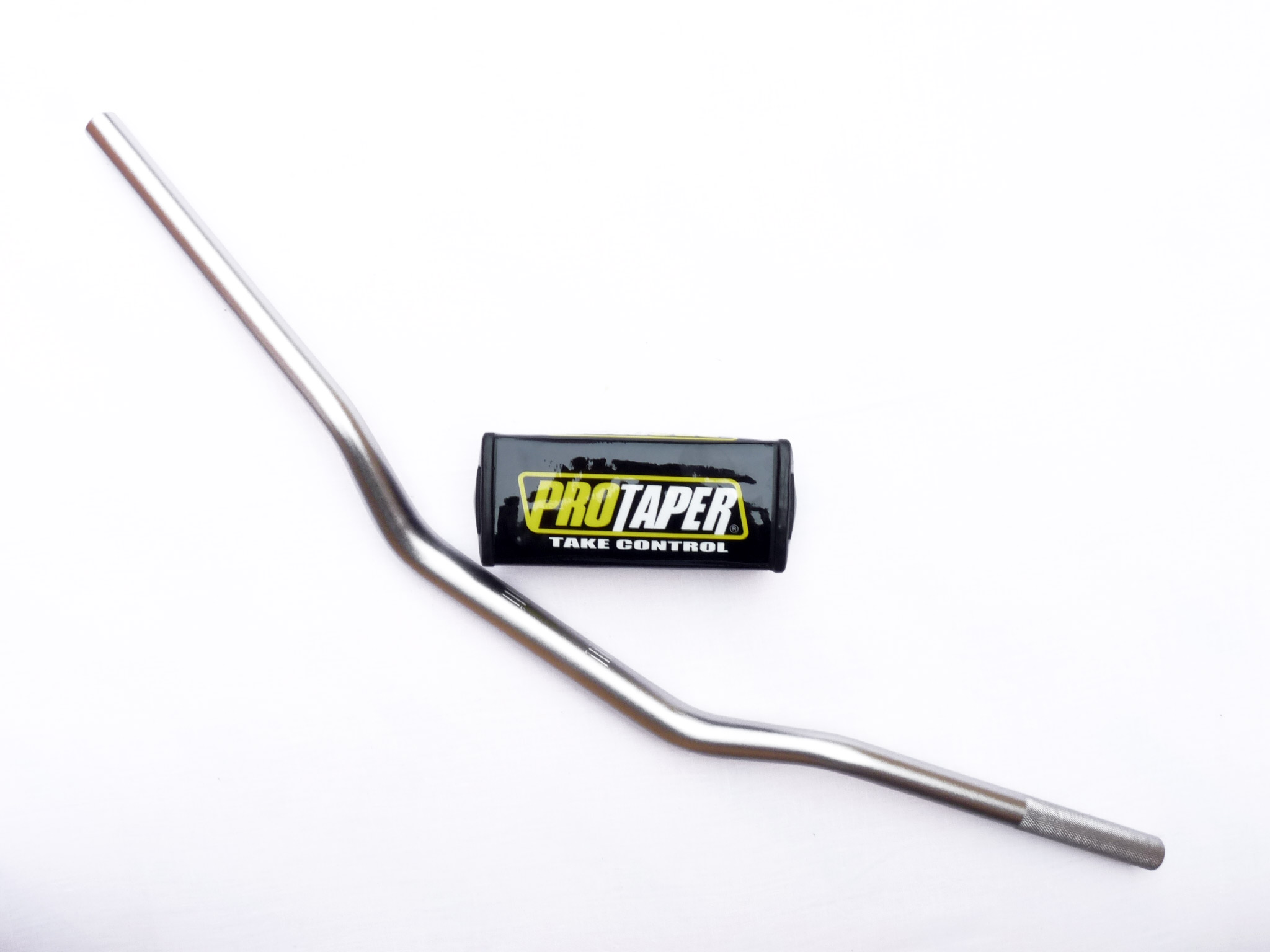 pitbike řídítka bez hrazdy FAT BAR s chráničem PROTAPER – titanium