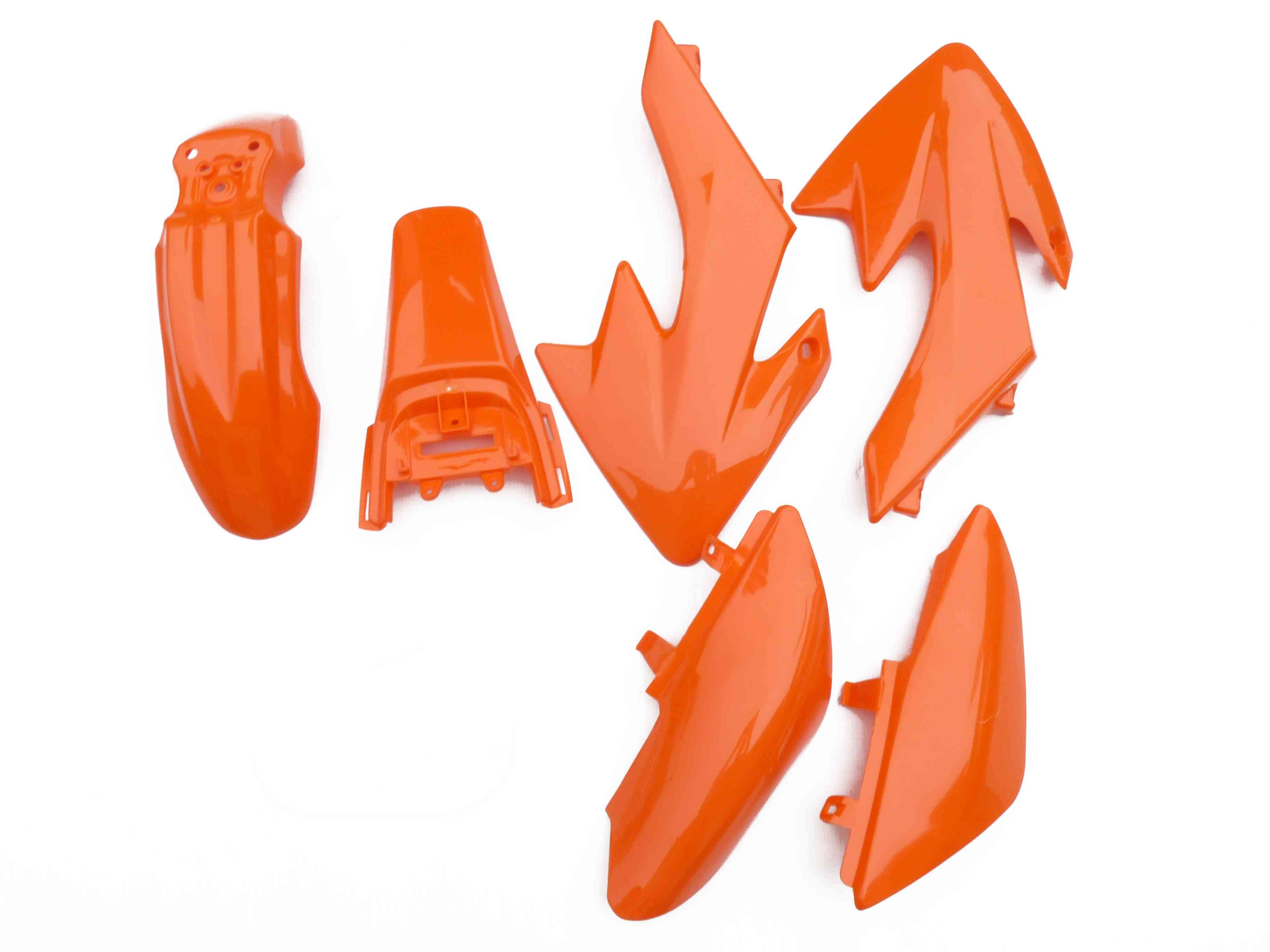 pitbike sada plastů CRF50 oranžové, Stomp, DemonX