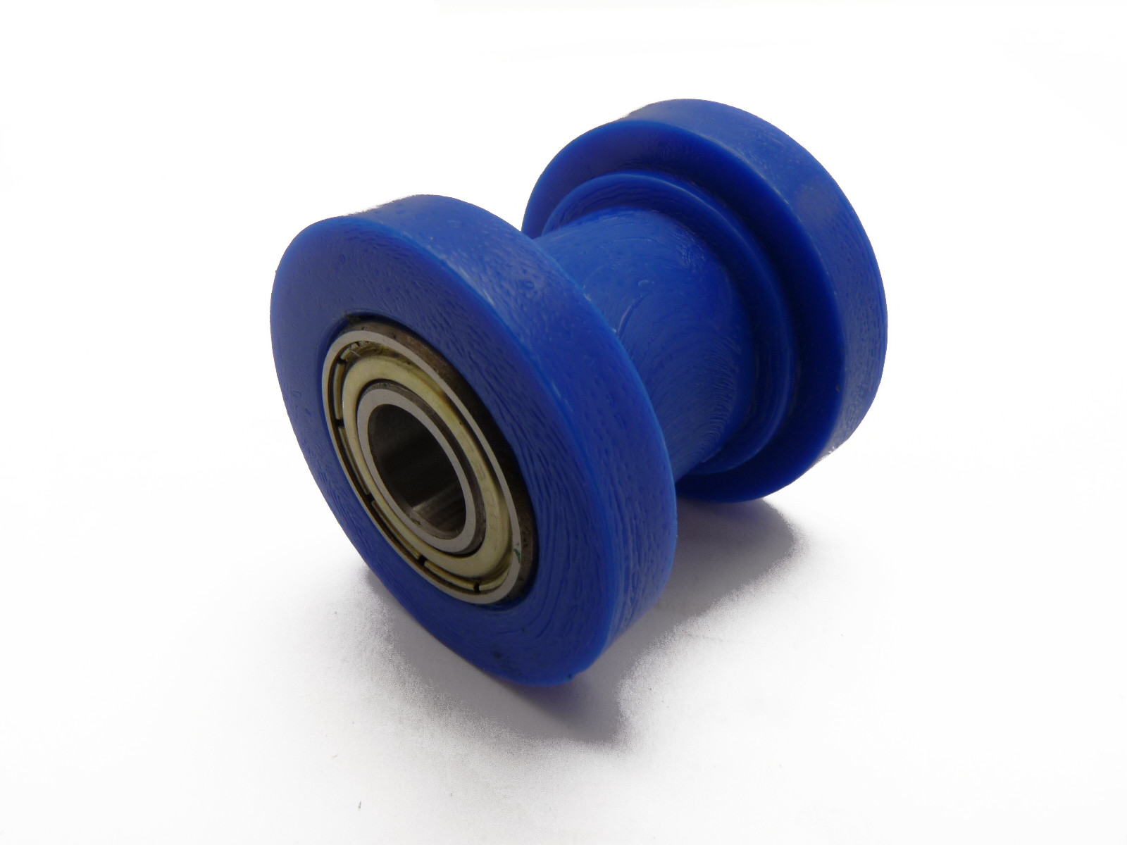 pitbike rolnička řetězu, vnitřní průměr 10mm, modrá