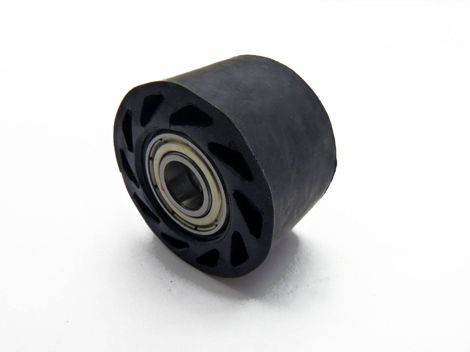 pitbike rolnička řetězu rovná, vnitřní průměr 10mm, černá