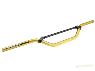 Řidítka hliníková Voca 22 mm T6 zlaté