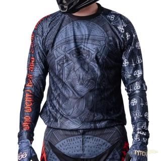 Dres PITCHA SATANIST 2026 black/red
