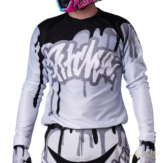 Dres PITCHA DRIPP 2026 white/grey