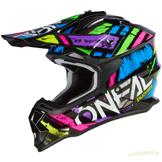 Oneal MX helma 2Ser GLITCH multi