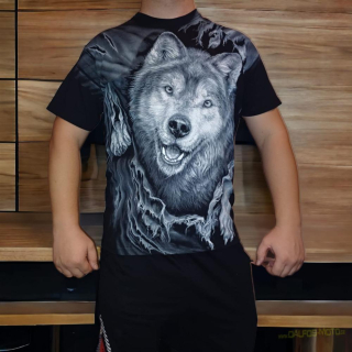 Tričko Eagle Rock Wolf Wrap