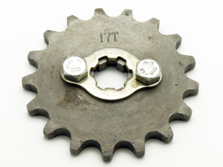 pitbike řetězové kolečko 420/17 na hřídel 17 mm, Stomp, DemonX, WPB