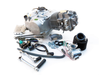 pitbike motor Stomp YX 140 se závodní vačkou Z40 s příslušenstvím Stomp, DemonX, WPB