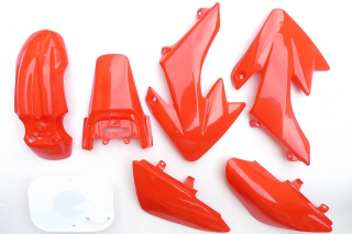 pitbike sada plastů CRF50 červené, Stomp, DemonX