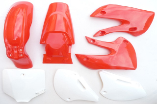 pitbike sada plastů Stomp KZ/KZR červené