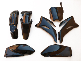 pitbike sada plastů TTR černé, Stomp, DemonX