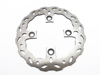 pitbike brzdový kotouč vlnitý 190mm se šrouby, WPB RACE
