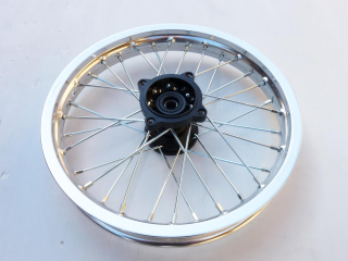 pitbike přední kolo 14 palců ALLOY 7075 stříbrné Stomp, DemonX, WPB