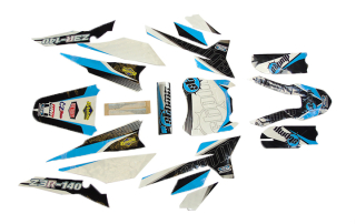 pitbike polepy na plasty CRF70 Detroit Stomp Z3R 140
