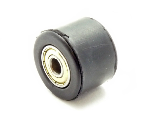 pitbike rolnička řetězu rovná, vnitřní průměr 8 mm, černá