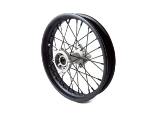 pitbike zadní kolo 14 palců, černé dráty Stomp, WPB