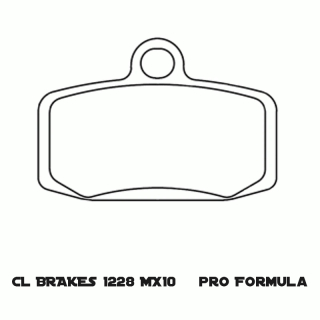 CL Brakes Přední brzdové destičky Formula, 8.1