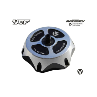 CNC víčko nádrže pitbike YCF černé