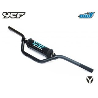 Hliníková řidítka střední (včetně polstru) černá pitbike YCF (BIGY)