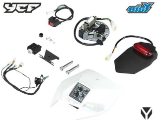 YCF pitbike světelný kit