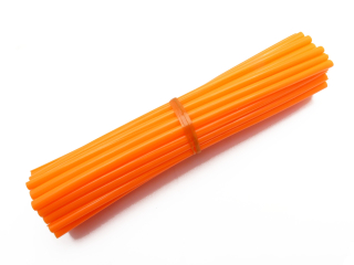barevný obal drátu kol, oranžový, 35 ks