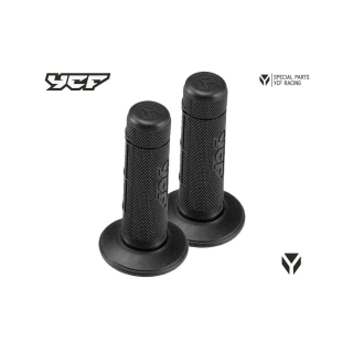 Gumové gripy černé pitbike YCF