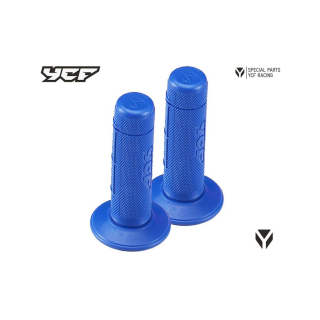 Gumové gripy modré pitbike YCF