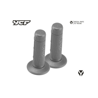 Gumové gripy šedé pitbike YCF
