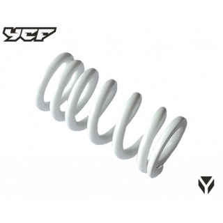 Pružina zadního tlumiče L=195.7MM bílá 600LBS pitbike YCF