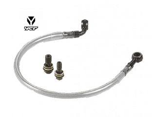 Brzdová hadice 370 mm d.8/d.10 pitbike YCF