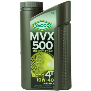 YACCO MVX 500 4T 10W40 1l polosynt.olej