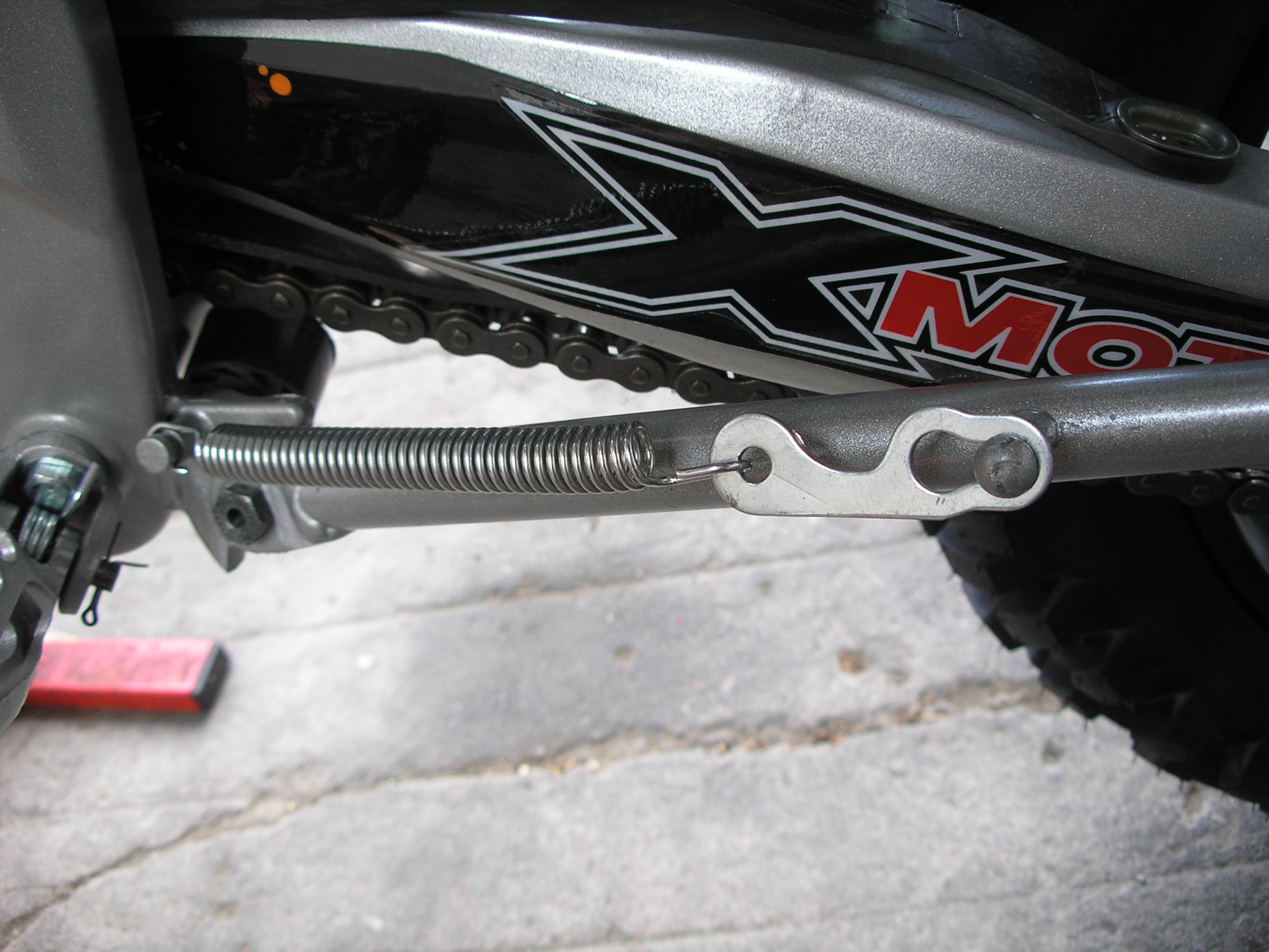 stojánek xmoto montáž